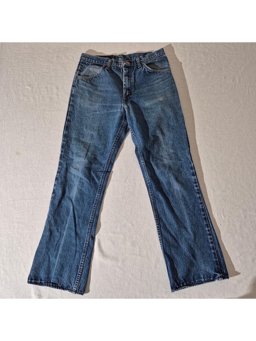 Vintage Roebucks Faded Blue bootcut jeans 30x29 31x29